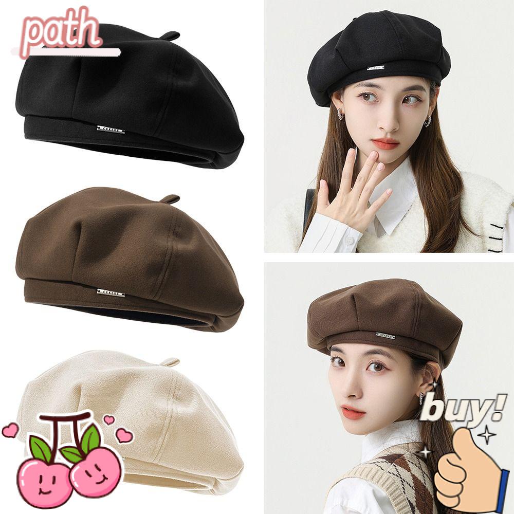Mũ Beret Phẳng Phong Cách Cổ Điển Thời Trang Mùa Xuân Cho Nữ