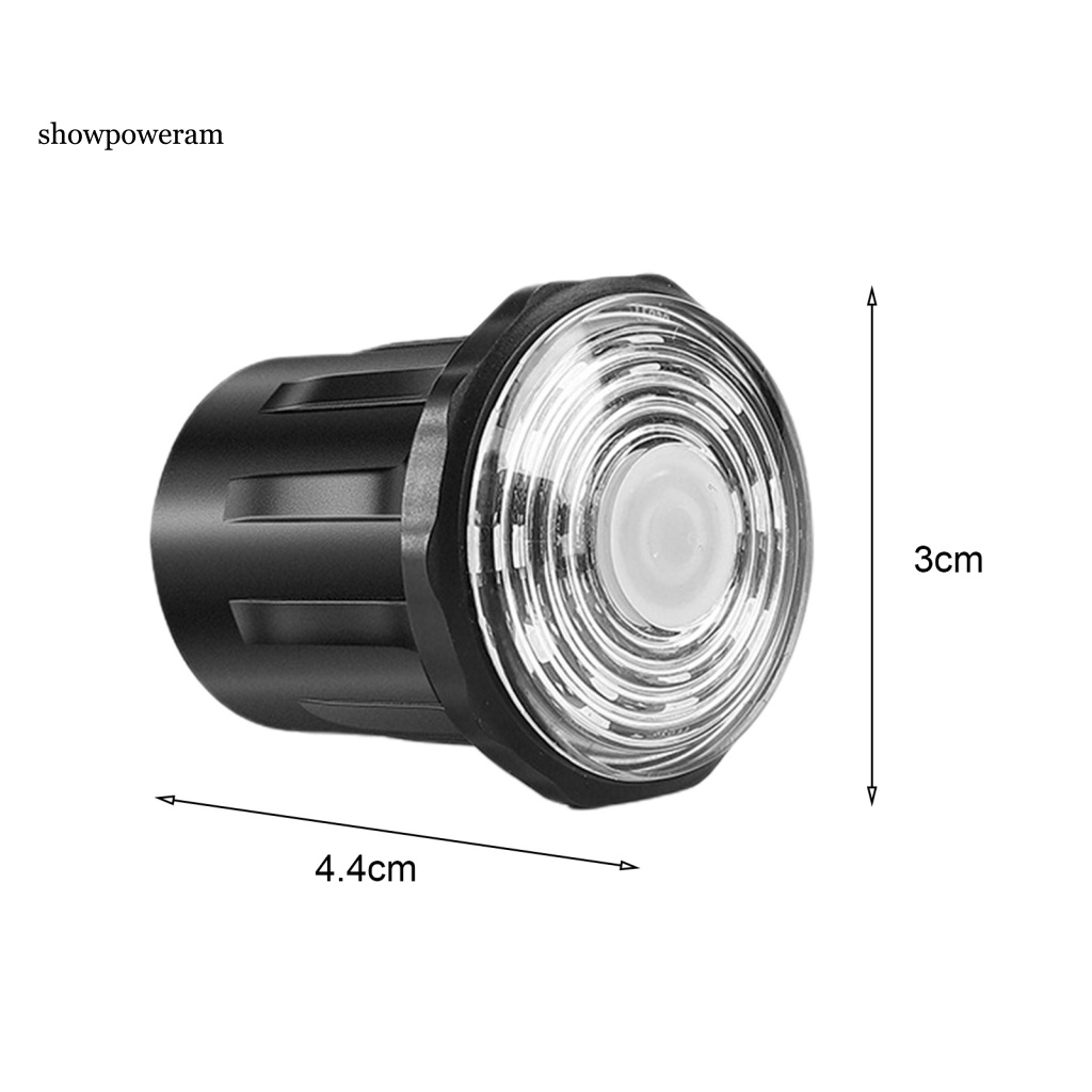 1 Bộ Đèn Pin An Toàn Phía Sau Xe Đạp Chống Nước Dễ Lắp Đặt