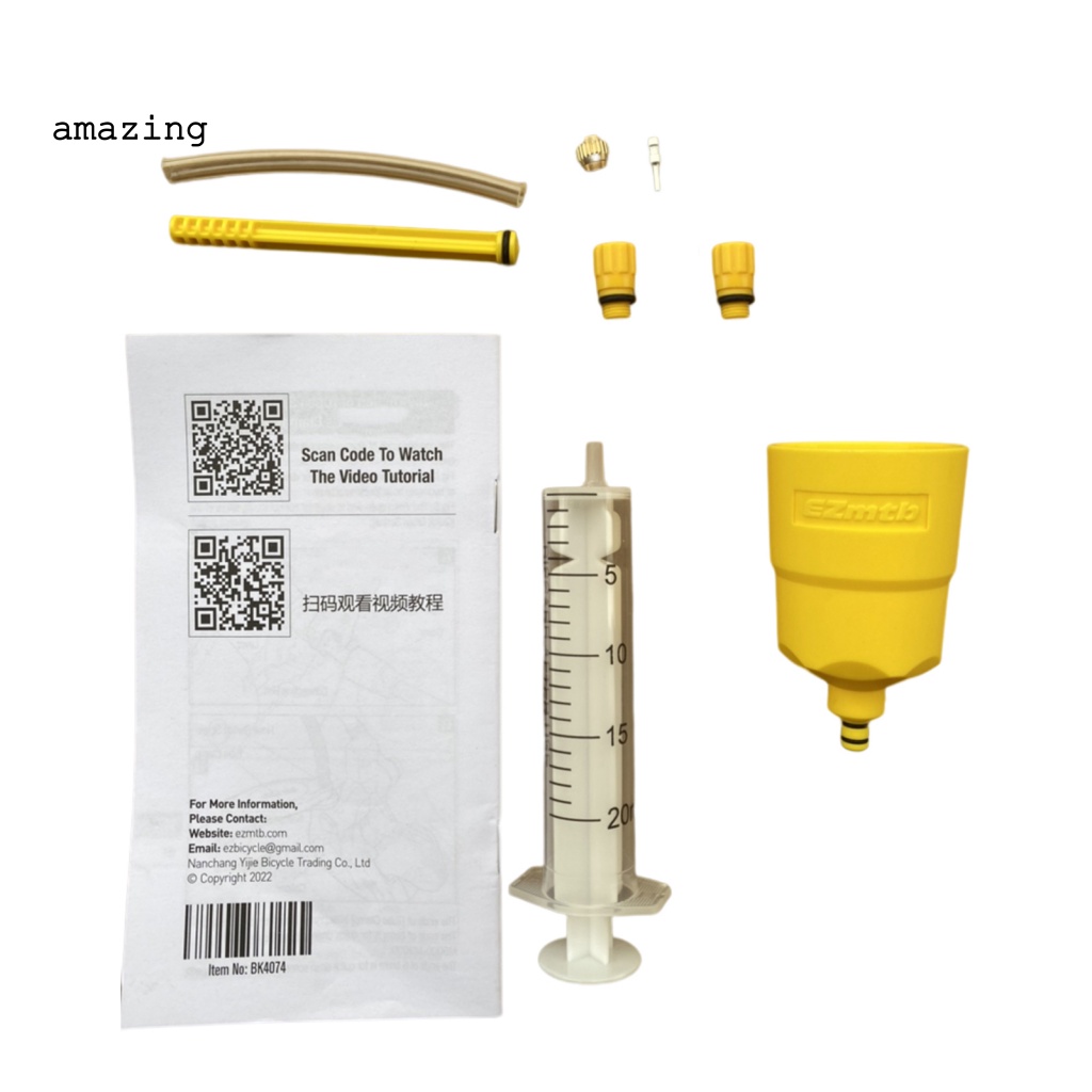 1 Bộ Dụng Cụ Bơm Dầu Cho Phanh Xe Đạp Tiết Kiệm Sức Lao Động