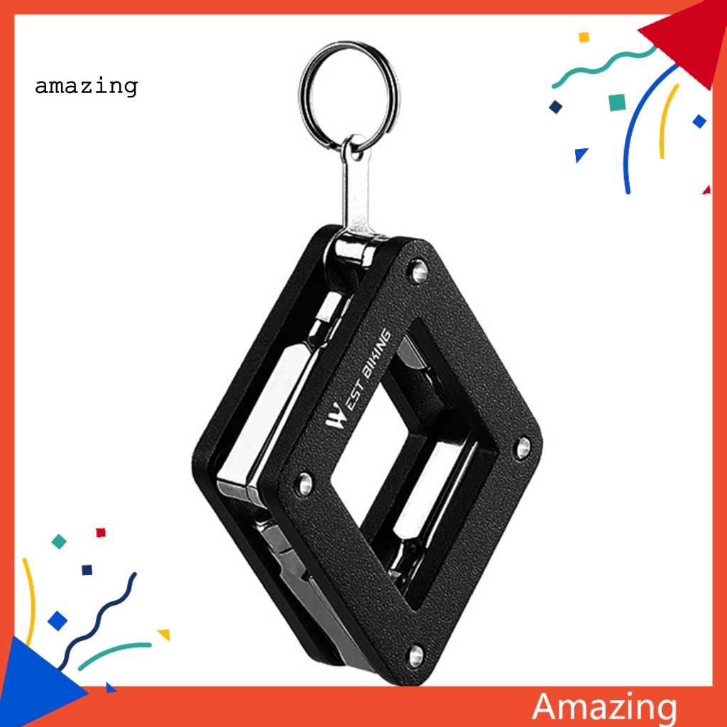 Dụng Cụ Sửa Chữa Xe Đạp Bằng Hợp Kim Nhôm Hình Lục Giác Gọn Nhẹ