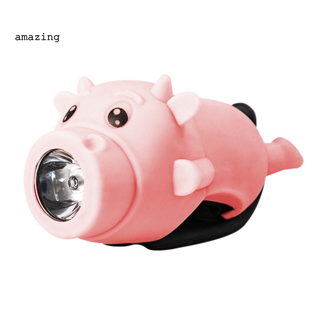 Đèn Pha Bằng ABS Chống Thấm Nước Gắn Tay Lái Xe Đạp