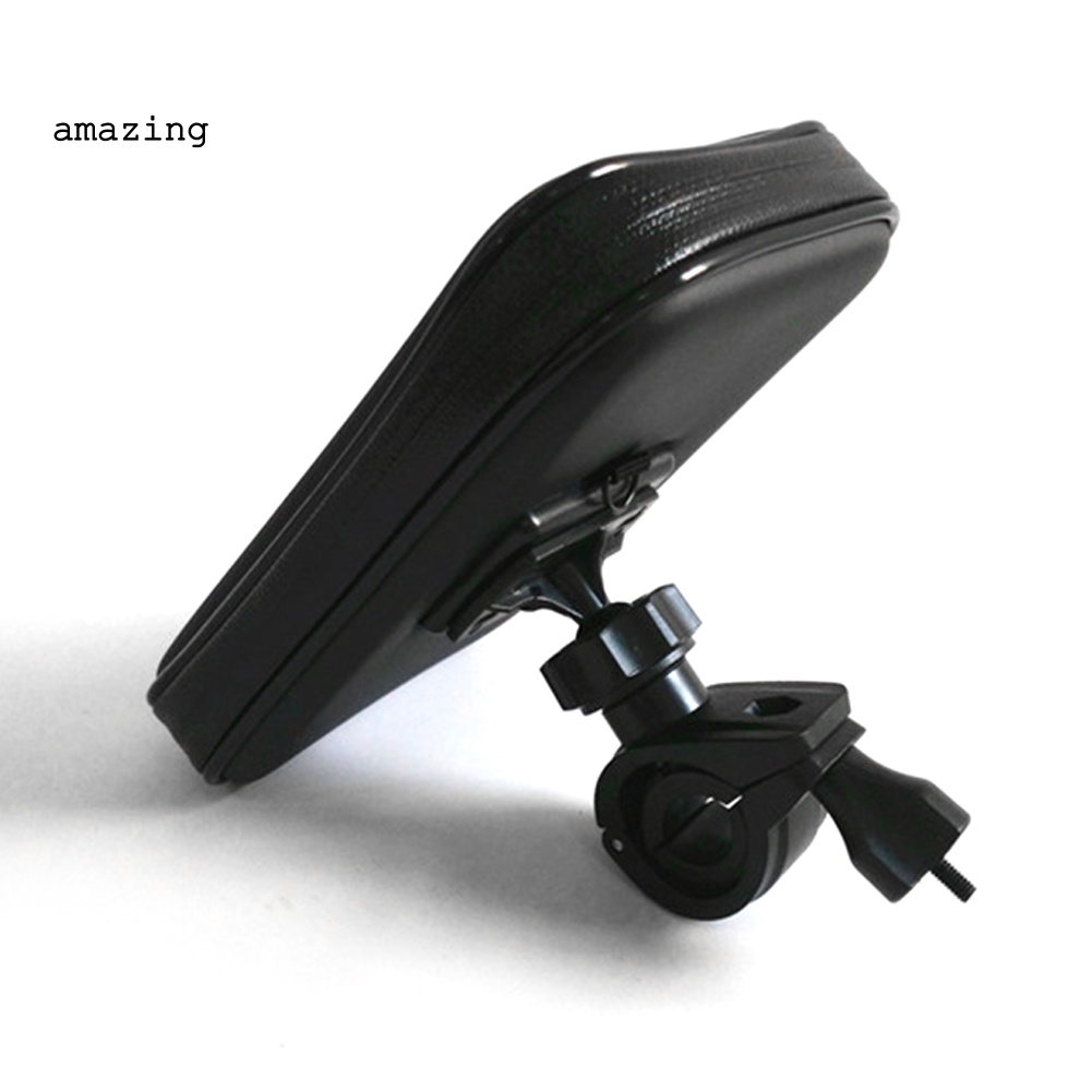 Túi Đựng Điện Thoại Chống Thấm Nước Có Thể Chạm Màn Hình Cảm Ứng Gắn Tay Lái Xe Đạp