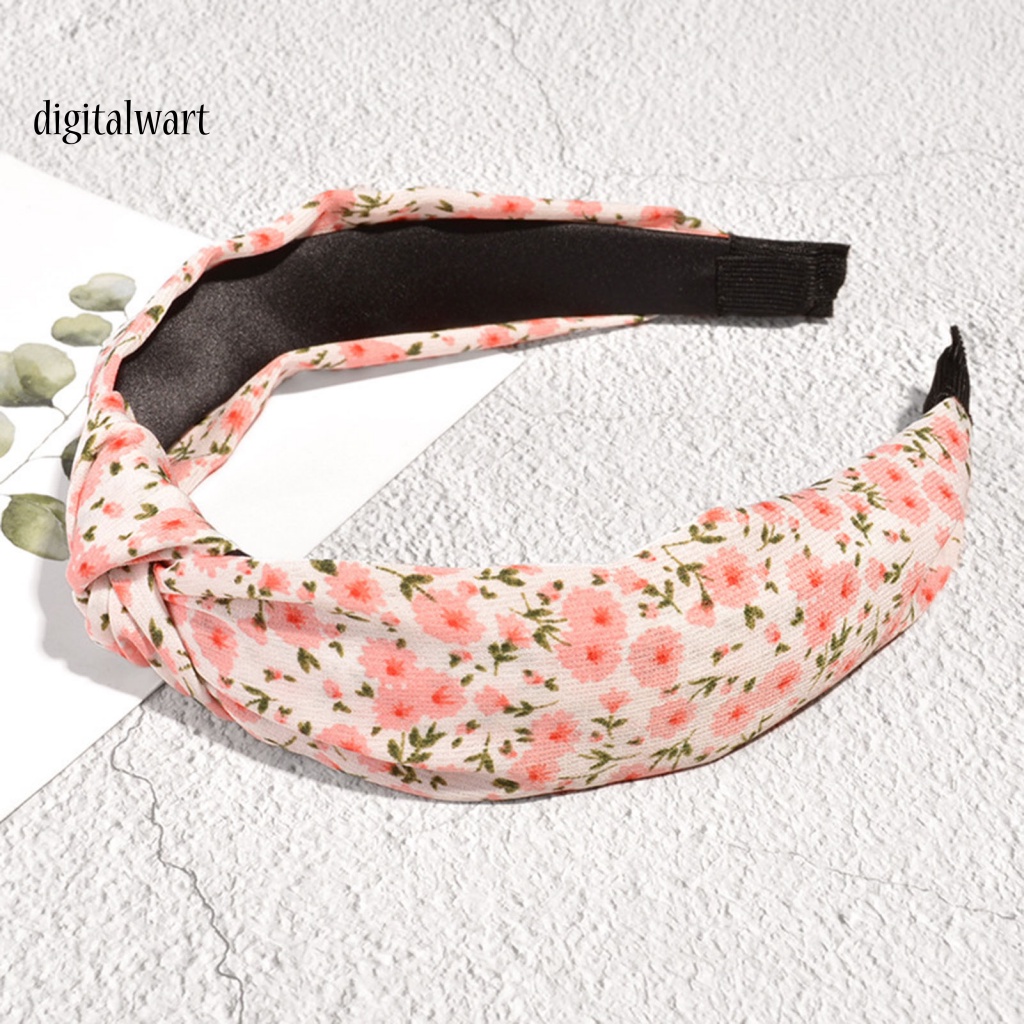 Kỹ Thuật Số| Băng Đô Thắt Nút Bản Rộng Tùy Chỉnh Thời Trang Cho Nữ