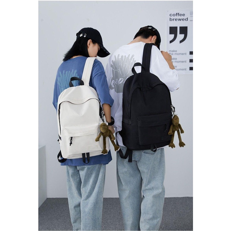 Balo Nam Túi Sách Đơn Giản Ba Lô Máy Tính Du Lịch Dung Tích Lớn Thể Thao Thoải Mái Cho Học Sinh Trung Học Phổ Thông Nữ