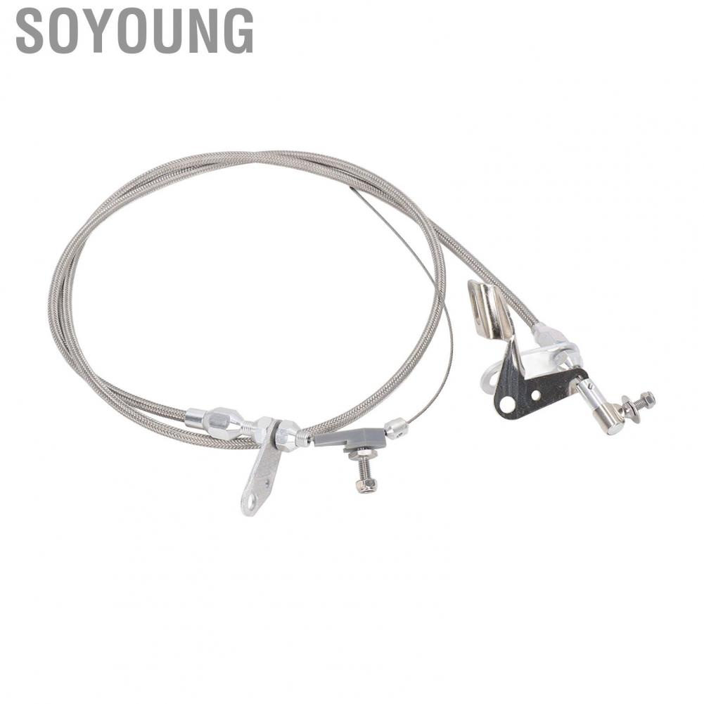 Soyoung Car Kickdown Cable  Durable Throttle Wire High Strength  for 727 Transmissions