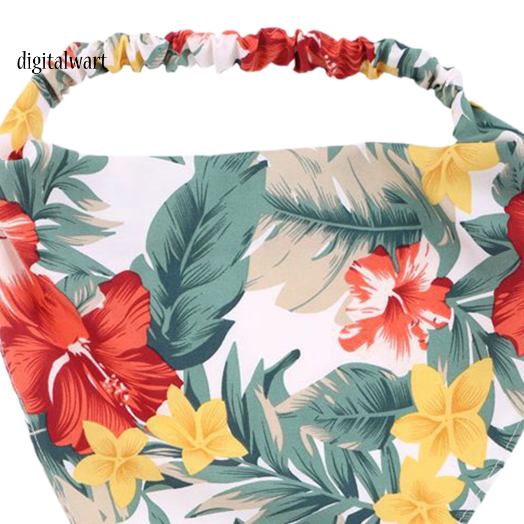 Kỹ Thuật Số| Khăn Choàng Cổ Co Giãn Thoáng Khí In Họa Tiết Hoa / Tam Giác Phong Cách Cổ Điển Thời Trang Cho Nữ