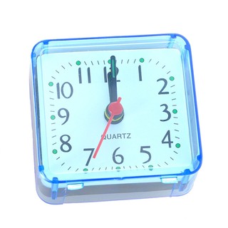 Square Crystal Alarm Clock Watch Alarm Clock Bedside Office Electronic Clock