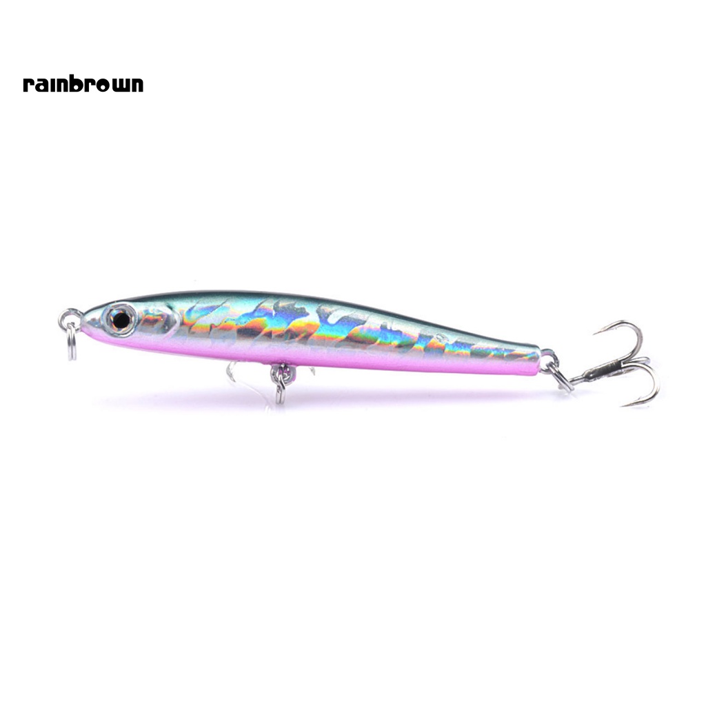 Mồi Câu Cá Giả 3D Màu Sắc Tươi Sáng 8.2CM / 9.5G Có Thể Tái Sử Dụng