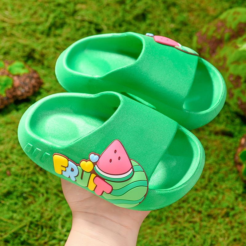 Doremi Dép Sandal Chống Trượt Thoáng Khí Thoải Mái Họa Tiết Trái Cây Hoạt Hình Xinh Xắn Dành Cho Bé Trai Và Bé Gái