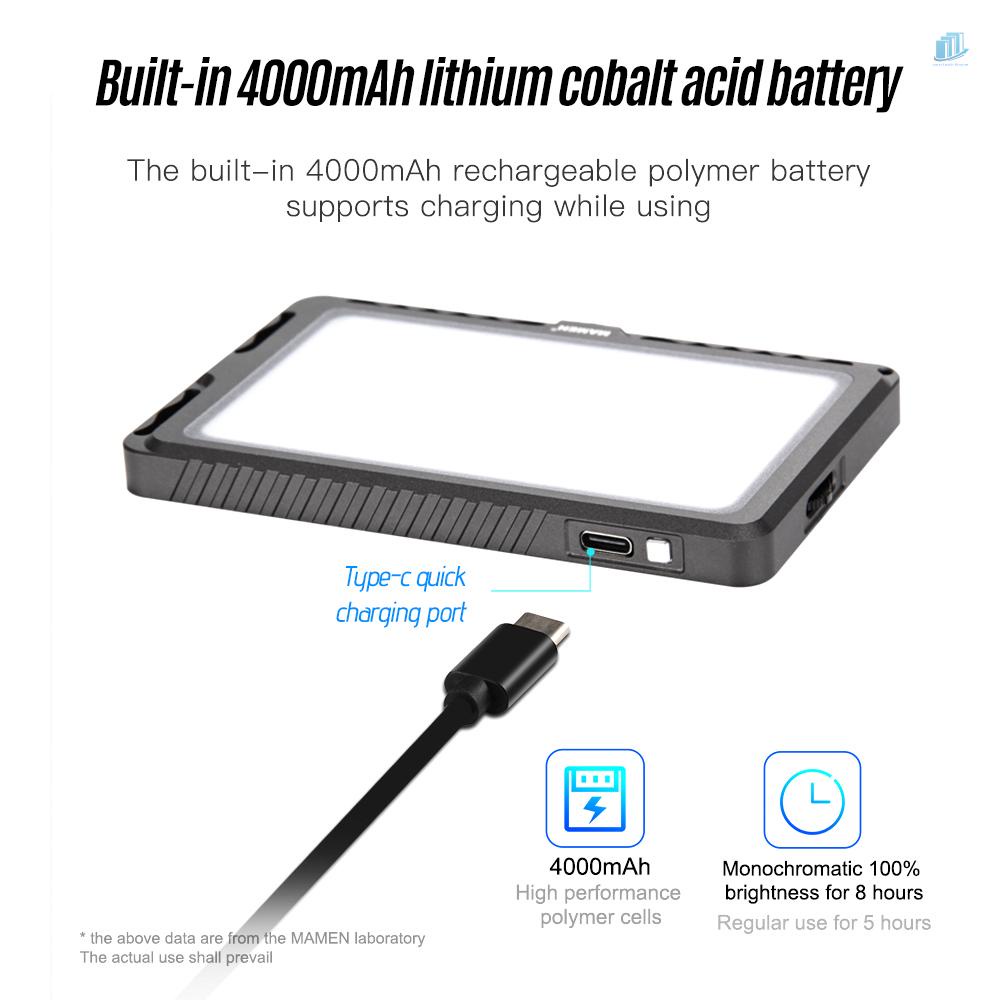 Đèn LED Màu RGB 72R 9 Hiệu Ứng Điều Chỉnh Được 2200K-25000K CRI96 Cho Máy Ảnh DSLR