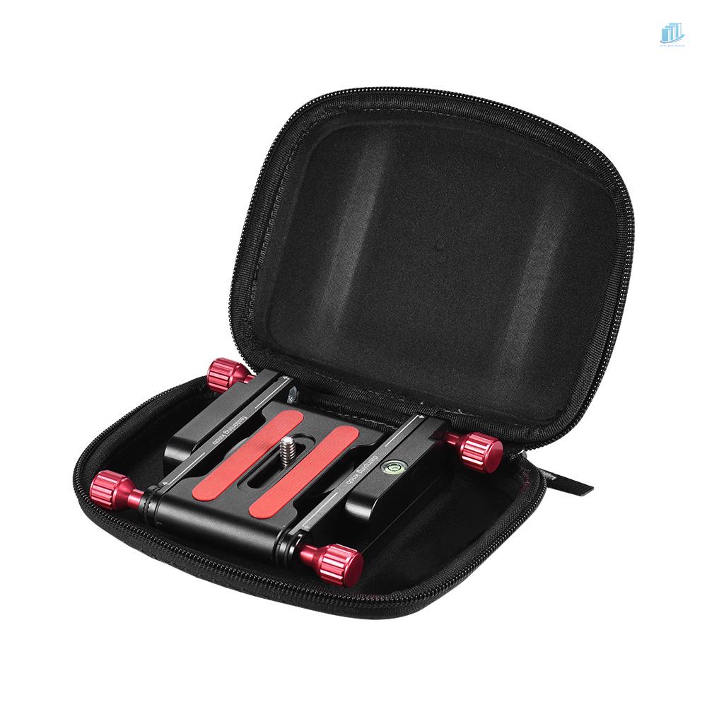 Giá Đỡ Máy Ảnh Đầu Nghiêng Bằng Hợp Kim Nhôm Cho smartwatchinone Andoer Thanh Trượt Ổn Định Tải Trọng 3.5kg Cho DSLR 3.5kg