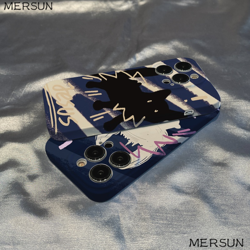 Ốp Điện Thoại Cứng Họa Tiết Mèo 58MQ Cho iPhone13 / Xr11 Xsmax12 / Scare 7p14