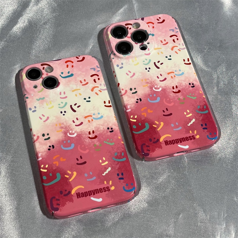 Ốp Điện Thoại Cứng Họa Tiết Trái Tim Màu Gradient Thời Trang Cho Iphone 13 18X 14 11iPhone127 9K0J