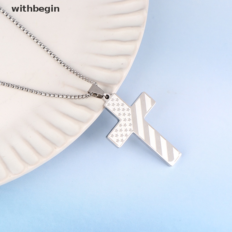 Vòng cổ Bằng Thép Không Gỉ Mặt Thánh Giá Độc Đáo