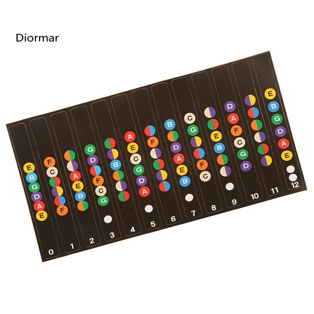 Sticker Ghi Chú Chuyên Dụng Cho Đàn Guitar Điện