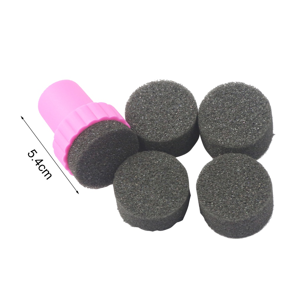 1 Set Mút Xốp Mềm Thân Thiện Với Da Làm Móng Nghệ Thuật Sử Dụng Nhiều Lần