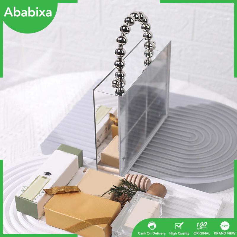 Hộp Đựng Hoa Trong Suốt Chống Vỡ Có Tay Cầm Trang Trí Đám Cưới