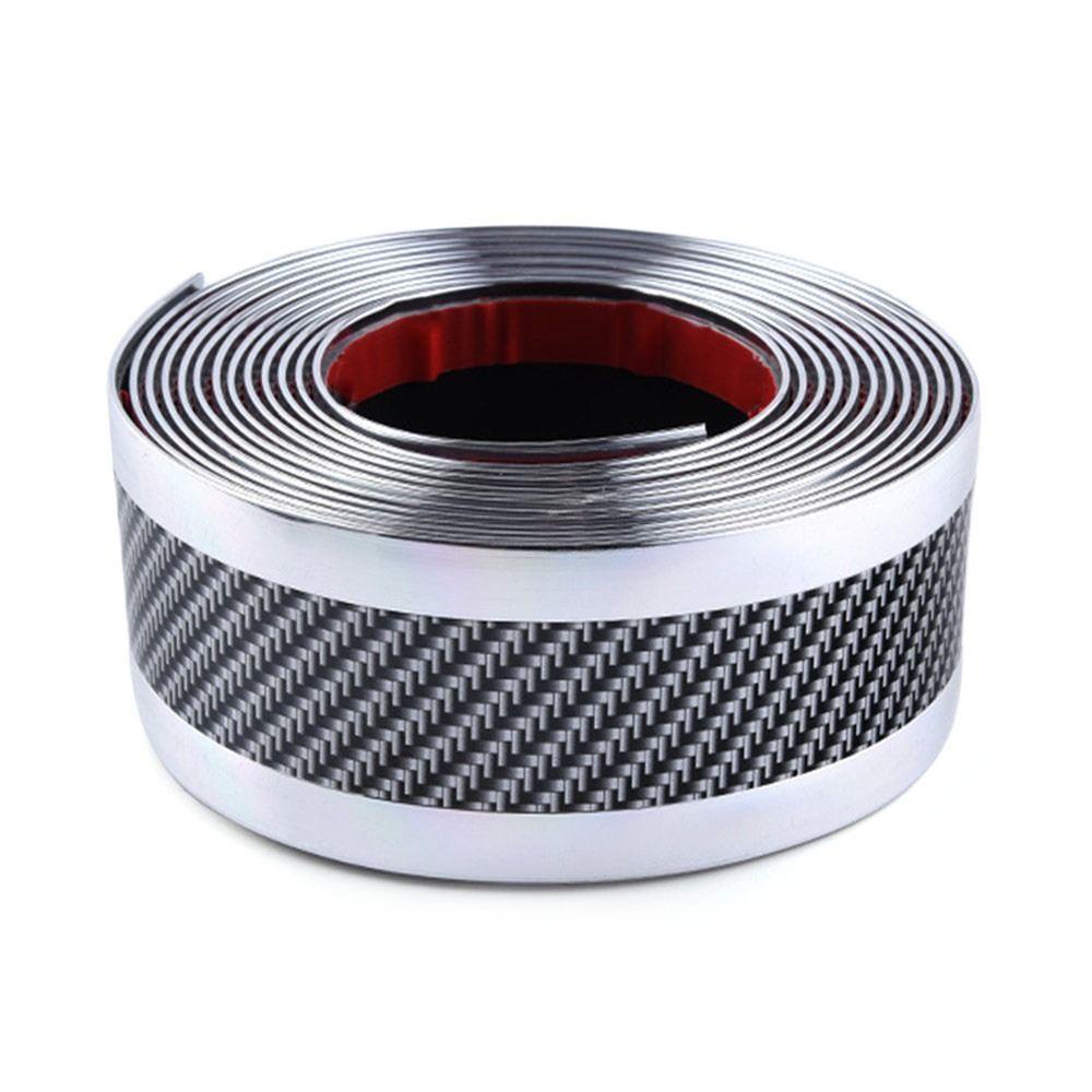 Viền Dán Bảo Vệ Cửa Xe Hơi Bằng Sợi Carbon Chống Va Chạm