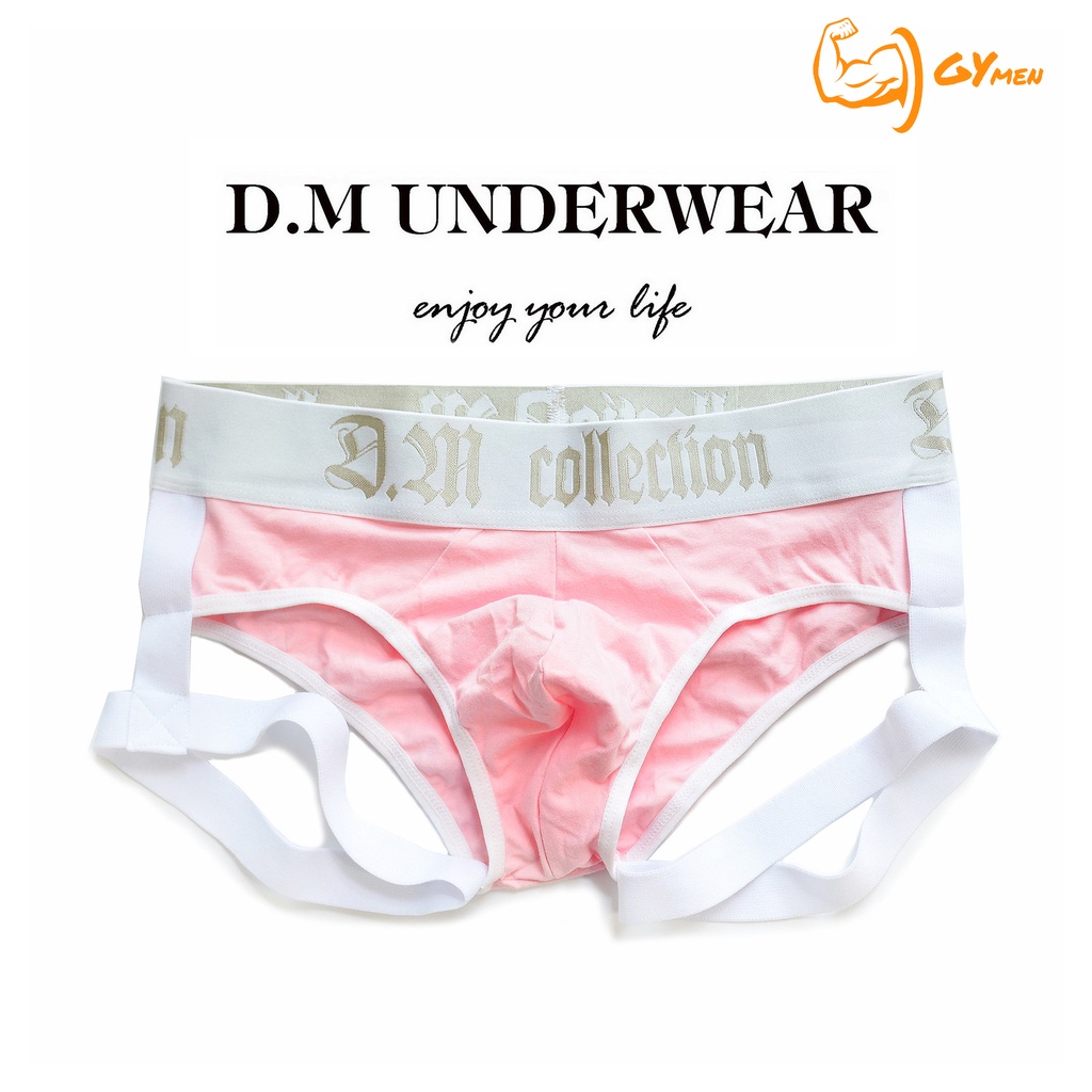 [GYMen]   Quần Lót Cotton Lưng Thấp Màu Sắc Thời Trang Cho Nam