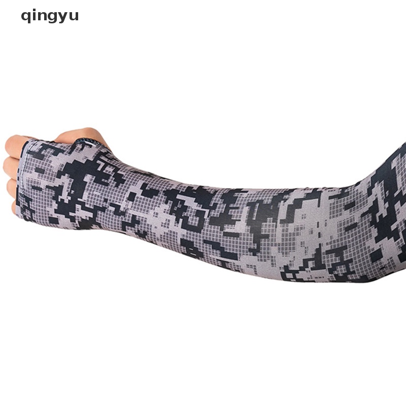 Găng Tay Chống Nắng Và Tia UV Bằng Lụa Họa Tiết Rằn Ri Dùng Chạy Bộ Câu Cá