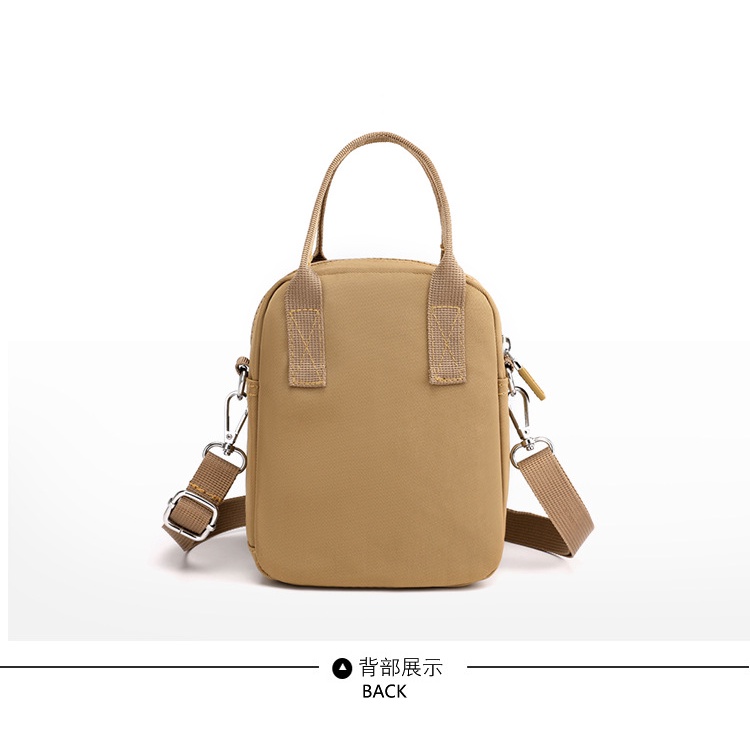 Túi Đeo Chéo Mini Bằng Nylon Chống Nước Thời Trang Hàn Quốc Mới Cho Nữ