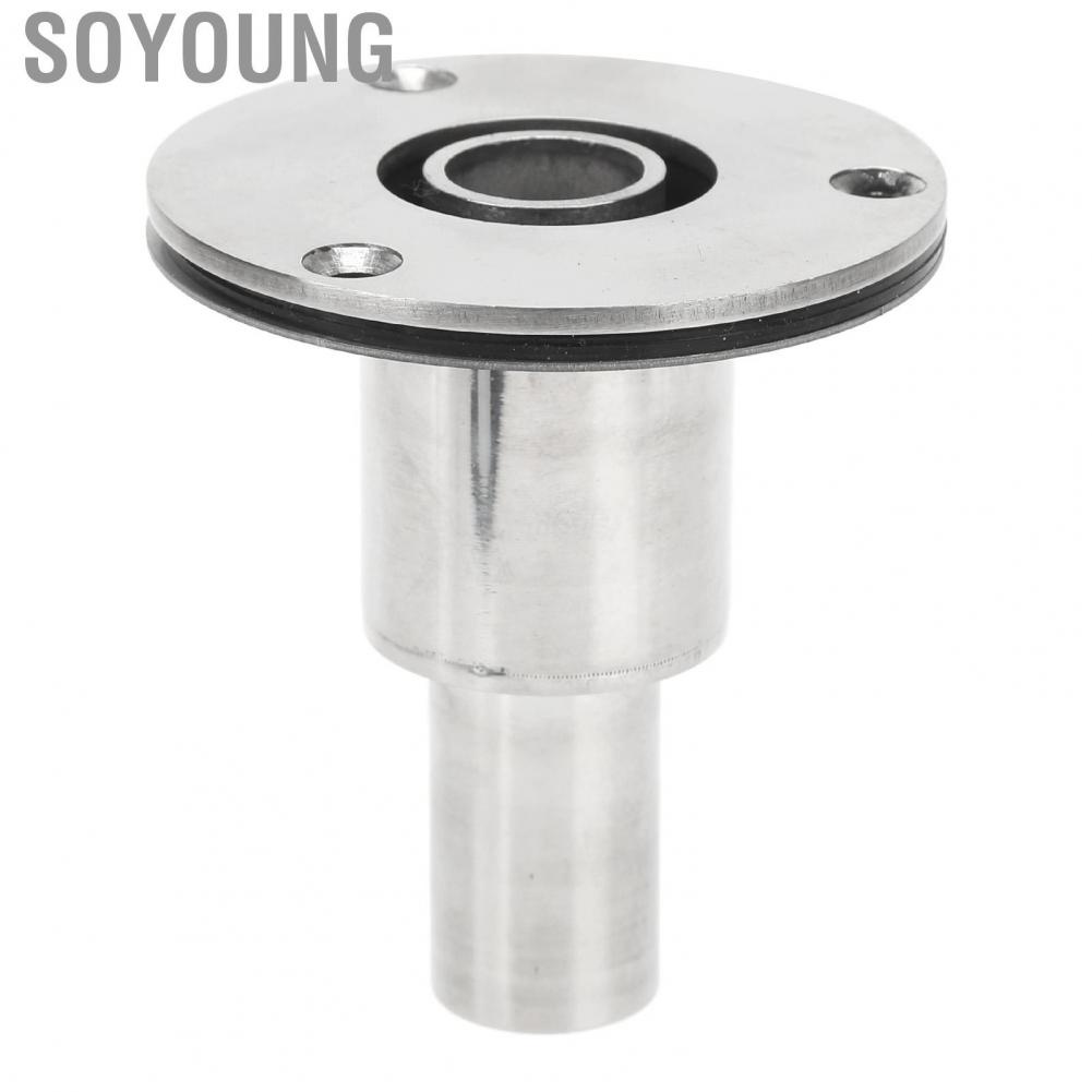 Soyoung Hull Exhaust Fittings Thru Hull Exhaust Skin Stainless Steel Durable for Car