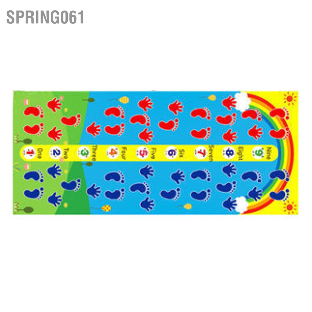 Spring061 Thảm Tập Bò Trẻ Em Trò Chơi Chống Nước Vải Cho Gia Đình