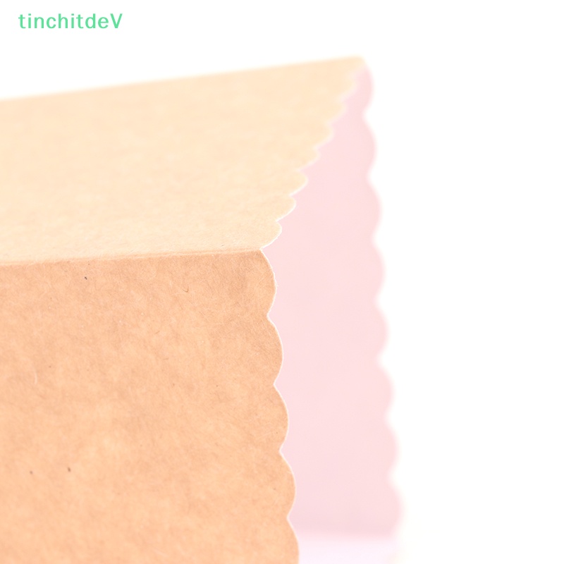 [TinchitdeV] Set 10 Hộp Giấy Kraft Đựng Bắp Rang Bơ / Kẹo / Đồ Ăn Vặt Trang Trí Tiệc Mới [Mới]
