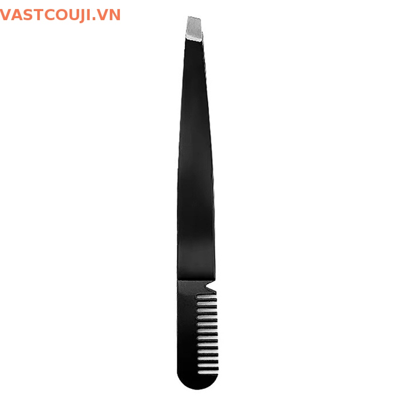 Nhíp Tỉa Lông Mày 2 Trong 1 Bằng Thép Không Gỉ Tiện Dụng