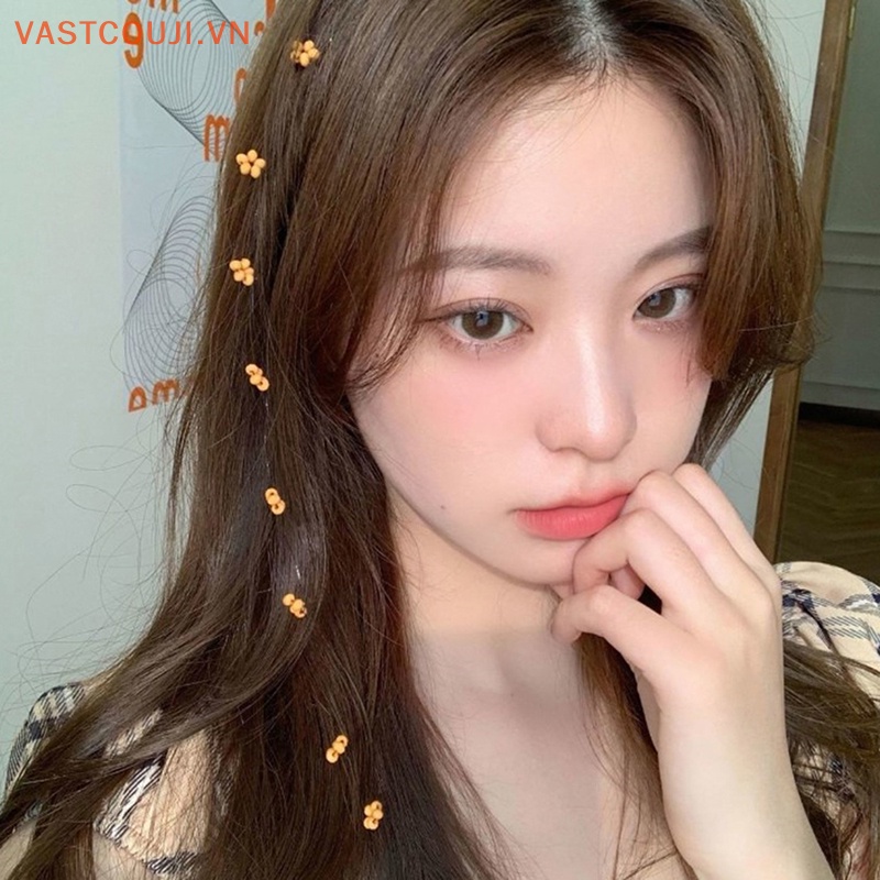 Kẹp Tóc Dạng Chuỗi Hoa Tua Rua Thời Trang Cho Nữ