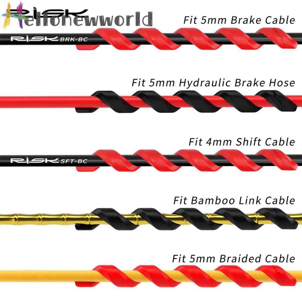 Set 5 Vỏ Cao Su Bảo Vệ Dây Phanh Xe Đạp