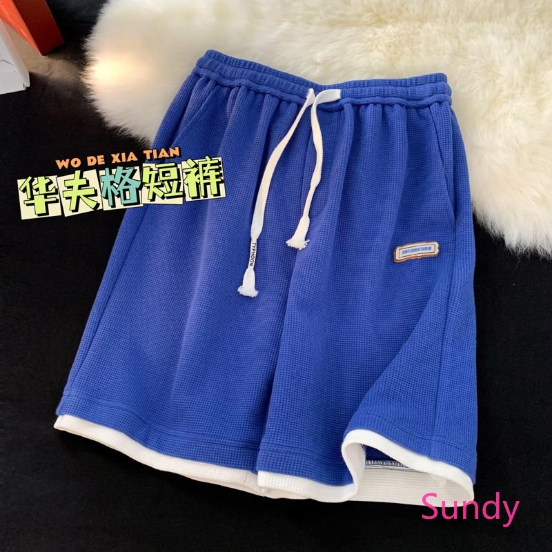 Quần ngắn ống rộng Thêu Họa Tiết Thời Trang Mùa Hè Hàn Quốc Plus Size Cho Nữ