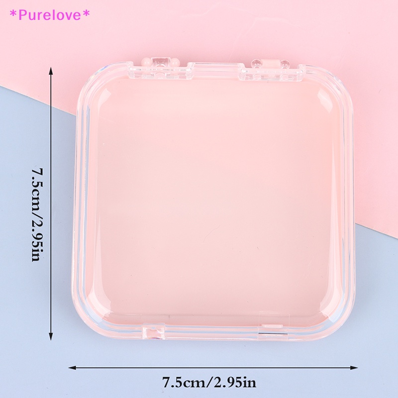 Hộp Đựng Móng Tay Giả Bằng Nhựa Trong Suốt Tiện Dụng