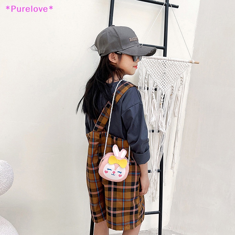 Túi Đeo Chéo Hình Thỏ Hoạt Hình Đáng Yêu Dành Cho Bé Gái Mới