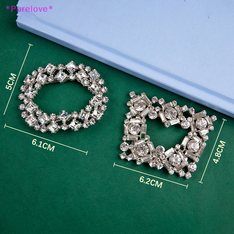 1 Phụ Kiện Kẹp Giày Đính Đá Pha Lê Phong Cách Vintage Dành Cho Cô Dâu Mới