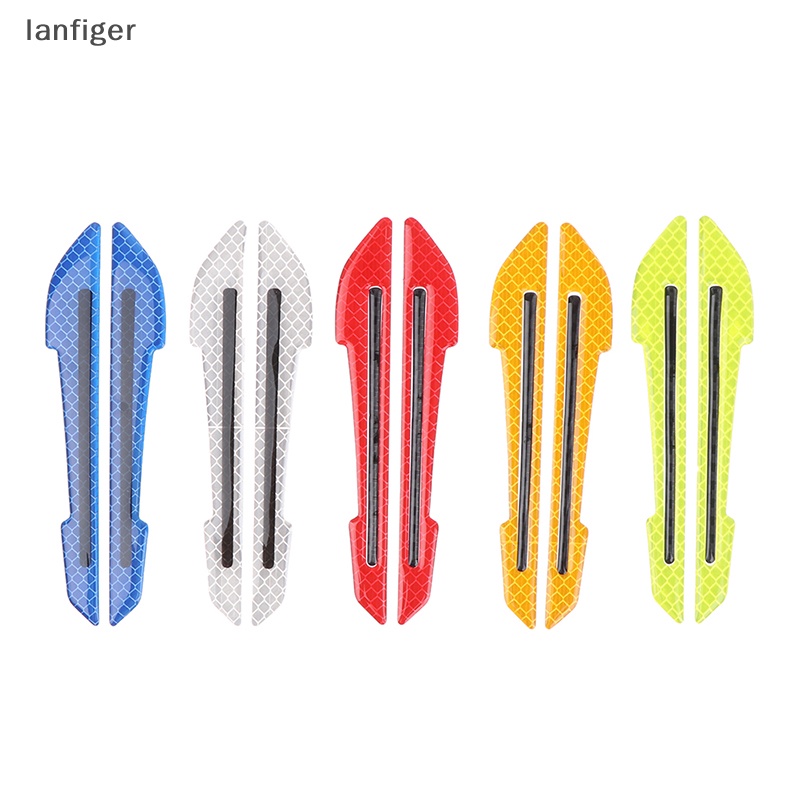 Bộ 2 Miếng Dán Phản Quang Cảnh Báo An Toàn Cho Gương Chiếu Hậu Xe Hơi