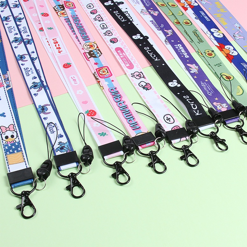 Ốp Điện Thoại Hoạt Hình 35 Màu Có Dây Đeo Dài 53CM Cho Tất Cả Các Loại Thẻ Xe Buýt
