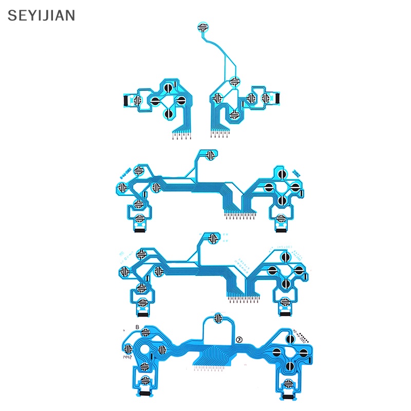 Phim Dán Mỏng Màu Xanh Dương Cho Tay Cầm Điều Khiển PS4 DS4 PRO JDS 050 040 030 010 JAN
