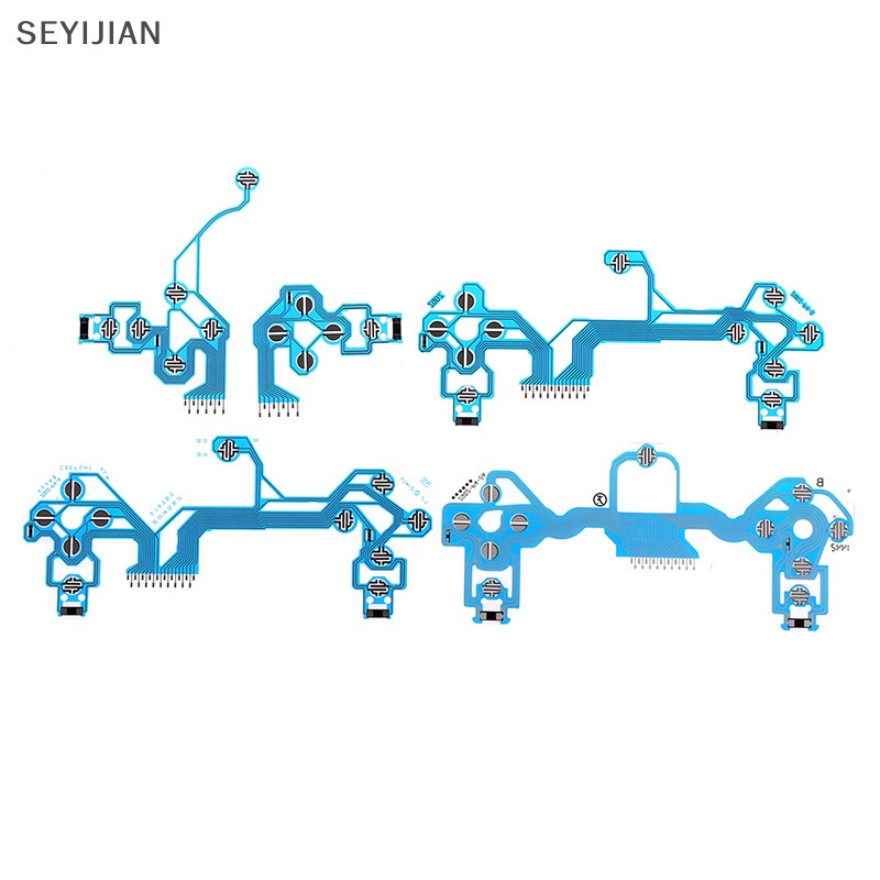 Phim Dán Mỏng Màu Xanh Dương Cho Tay Cầm Điều Khiển PS4 DS4 PRO JDS 050 040 030 010 JAN