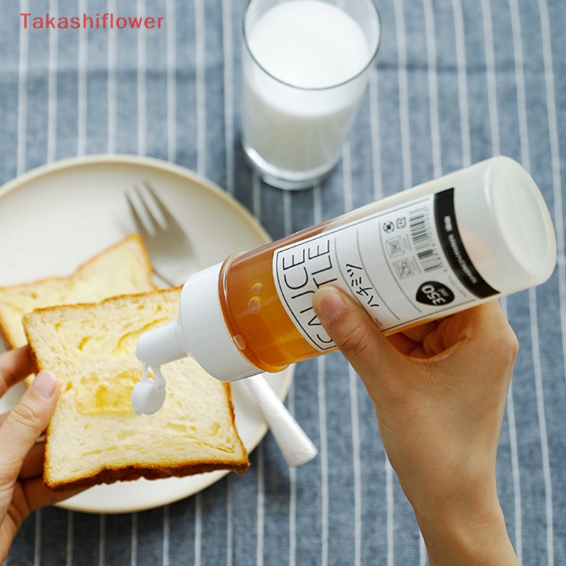 Bình Đựng Nước Sốt 350ml Có Nắp Đậy Tiện Dụng Cho Nhà Bếp