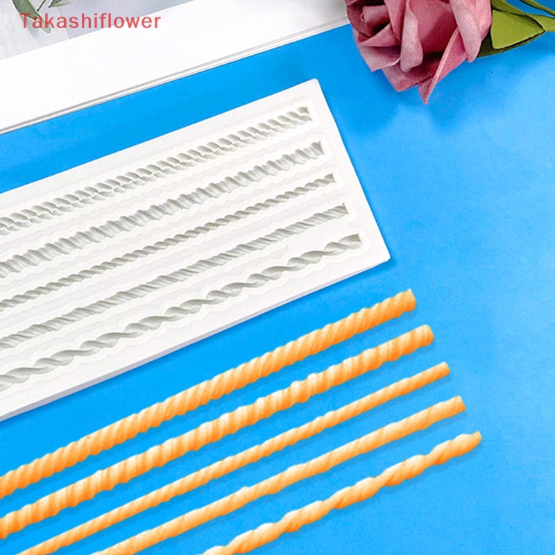 Khuôn Làm Bánh / Sô Cô La / Kẹo Đường Dây Bện Bằng Silicone DIY Dành Cho Nhà Bếp