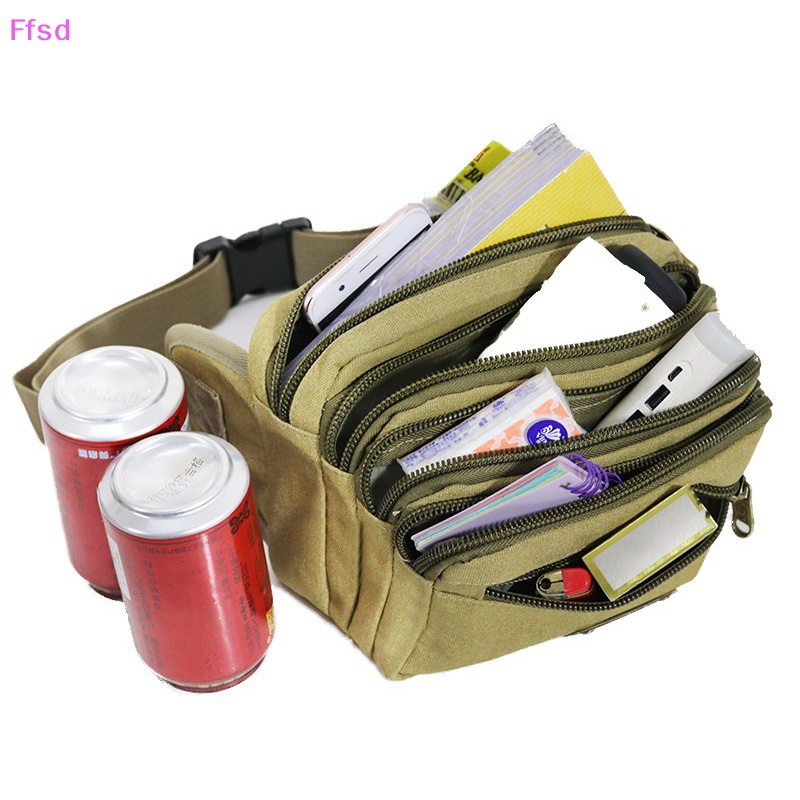 Túi Canvas Đeo Hông Đựng Điện Thoại Chất Lượng Cao Phong Cách Vintage Cho Nam