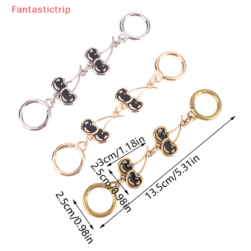 [Fantastictrip] Dây Xích Nối Dài Túi Xách Đeo Vai / Đeo Chéo Hình Quả Cherry Mới