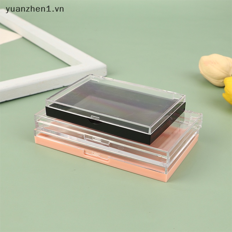 1 Hộp Nhựa Rỗng Mini Đựng Hạt Đá Trang Trí Móng Tay