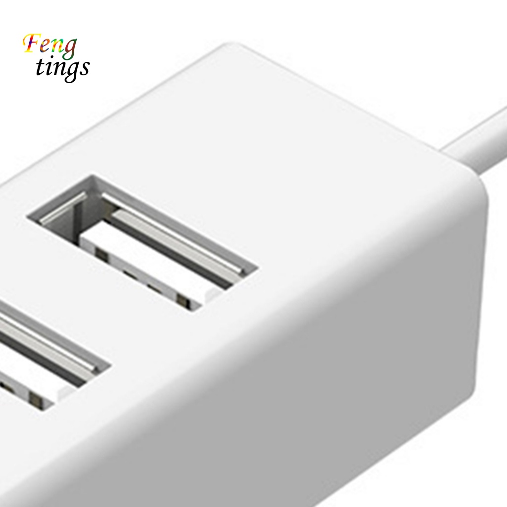 Bộ Chia Cổng Sạc Usb 2.0 Hub Tốc Độ Cao 4 Trong 1 Đa Năng Cho Laptop