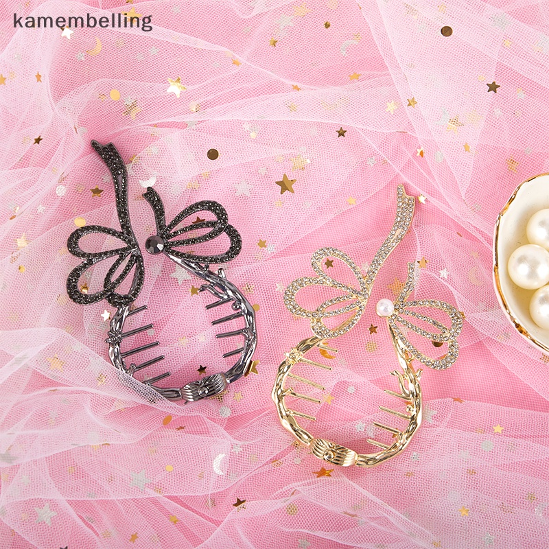 Kẹp Tóc Đuôi Ngựa Đính Ngọc Trai Giả Thời Trang Cho Nữ