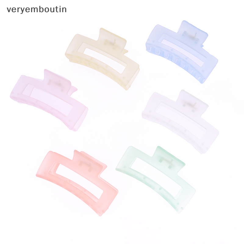 Kẹp Tóc Càng Cua Màu Sắc Đơn Giản Thời Trang