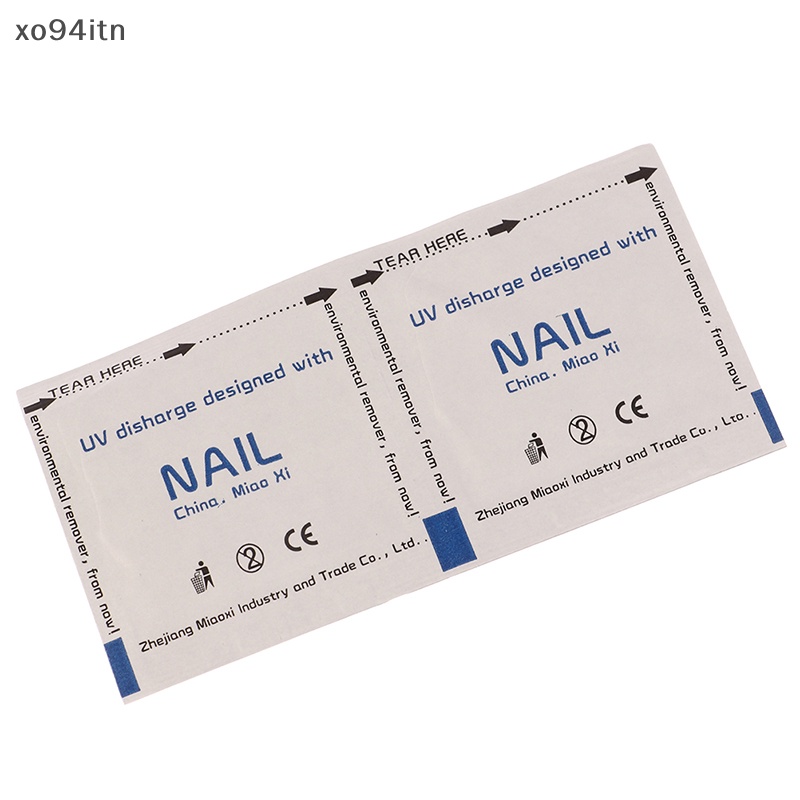 Bộ 200 Miếng Tẩy Sơn Móng Tay Bằng Gel UV Dùng Một Lần