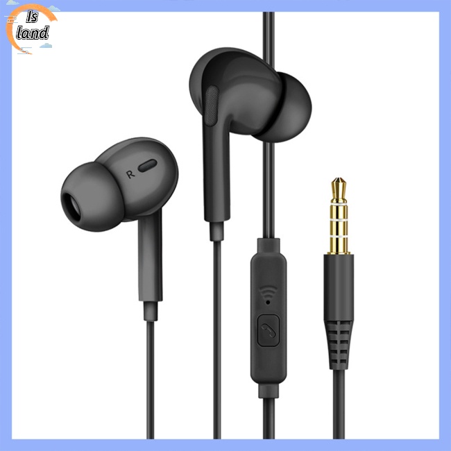 Tai Nghe Nhét Tai Jack 3.5mm Bass Trầm Có Micro Màu Sắc Xinh Xắn