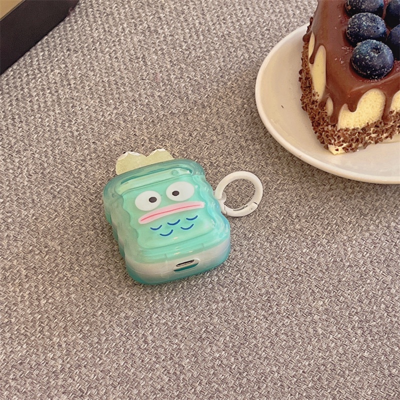Vỏ Bảo Vệ Hộp Sạc Tai Nghe AirPods Pro 2 1 2 3 Pro Bằng TPU Hình Quái Vật Phát Sáng Dễ Thương